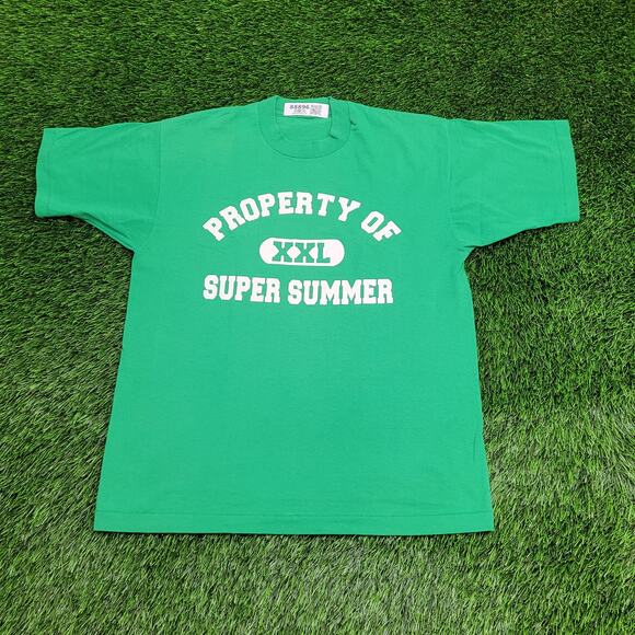 VTG 80s Super Summer T-Shirt Mens L Single Stitch USA Made Christian Camp - Picture 1 of 9